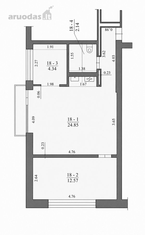 Amberti Nt agentūra parduoda jaukų, šviesų ir - nuotraukos Nr. 14
