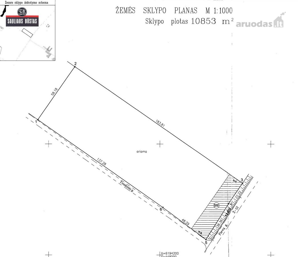 Parduodamas labai pigiai 1,0853 ha žemės - nuotraukos Nr. 9