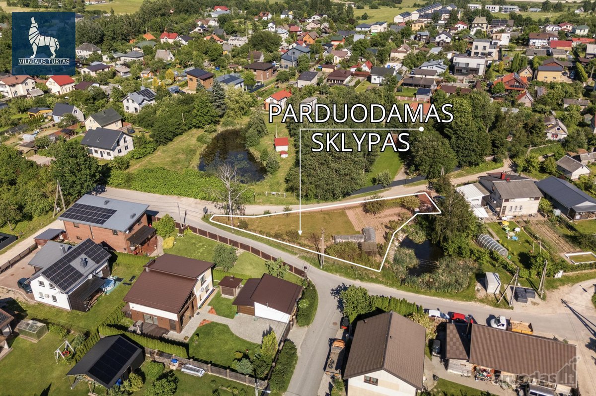 Parduodamas 5,49 a sklypas Vilniaus mieste.