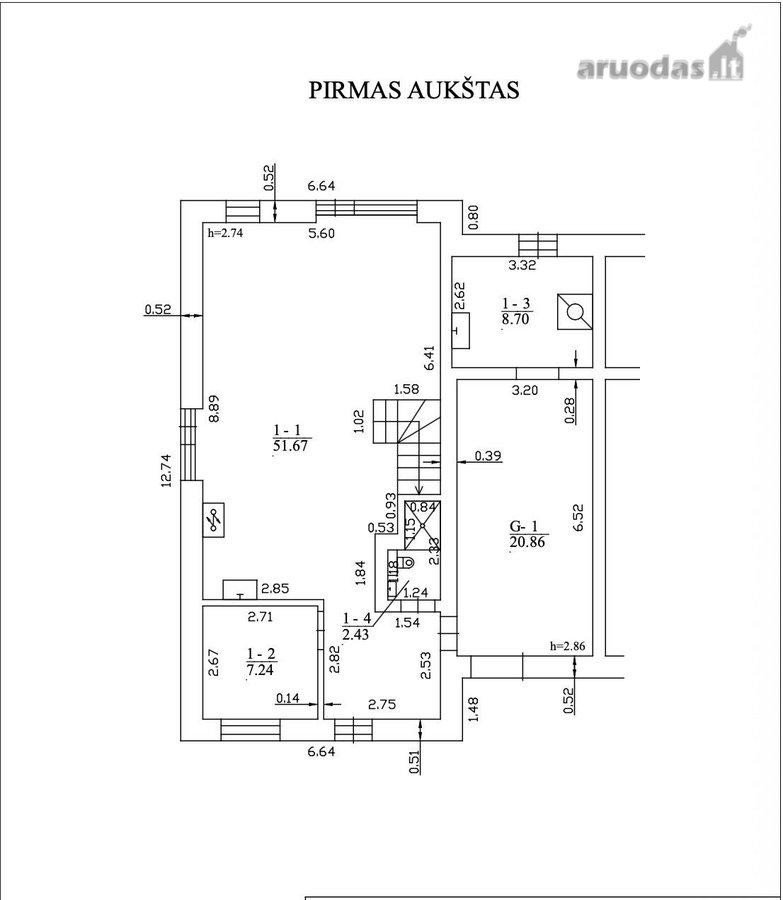 Parduodamas 5 kambarių sublokuotas A++ klasės - nuotraukos Nr. 34