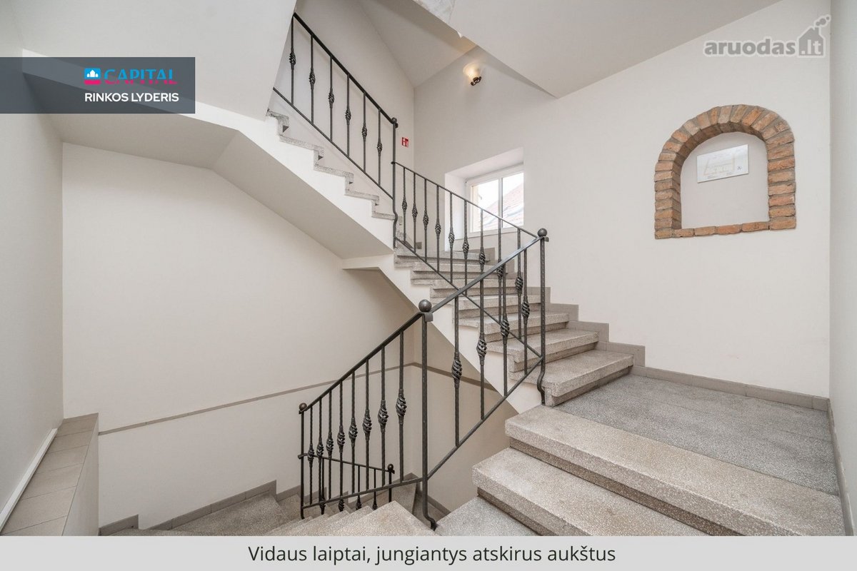 Nuomojamos patalpos istoriniame Vilniaus - nuotraukos Nr. 13