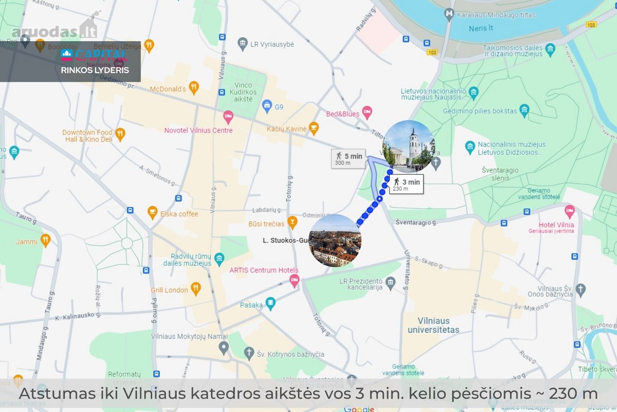 Nuomojamos patalpos istoriniame Vilniaus - nuotraukos Nr. 32