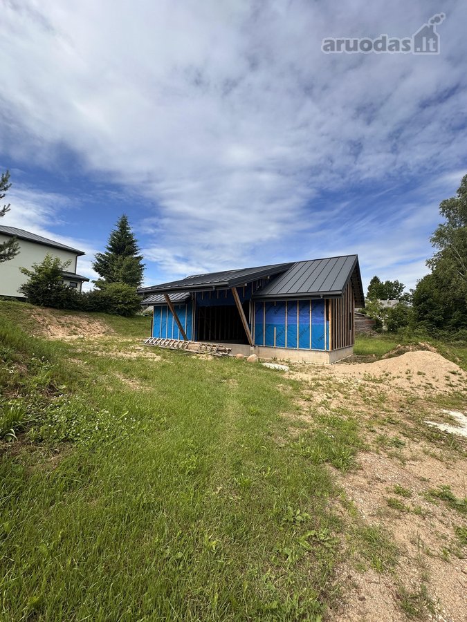 Parduodamas modernios architektūros nebaigtos - nuotraukos Nr. 2
