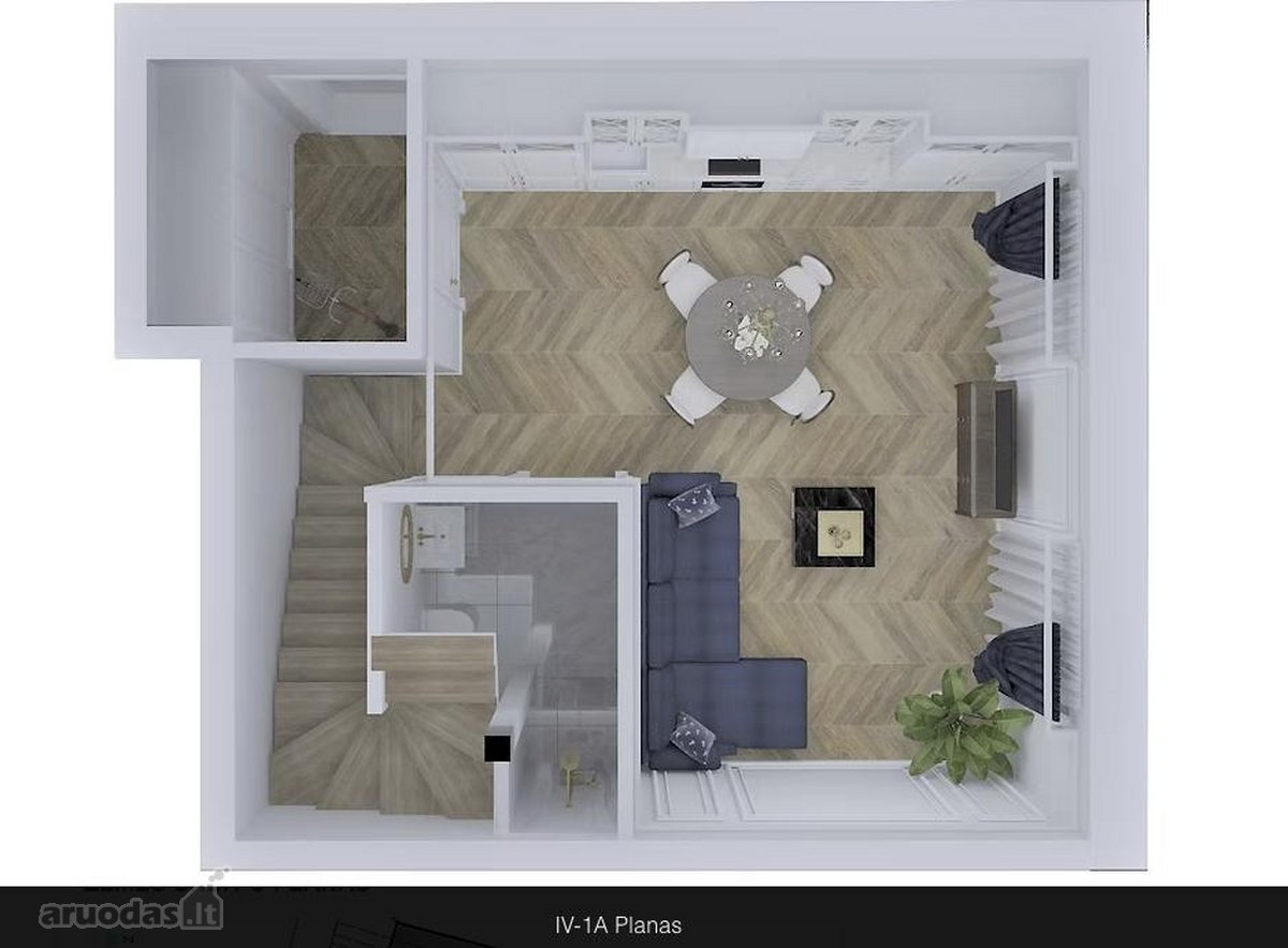 Žilvino 7  dviejų aukštų, 70,75 m² pajūrio - nuotraukos Nr. 14