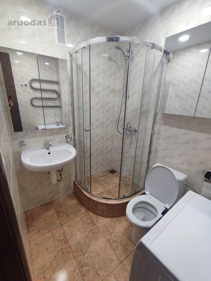 Išnuomojamas 2 nepereinamų kambarių butas - nuotraukos Nr. 15