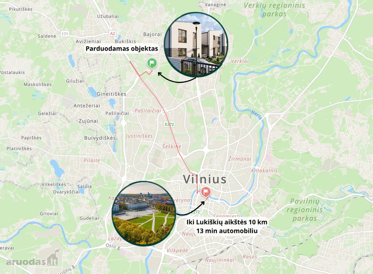 Parduodamas Modernus A++ Klasės 4 K. Kotedžas - nuotraukos Nr. 15