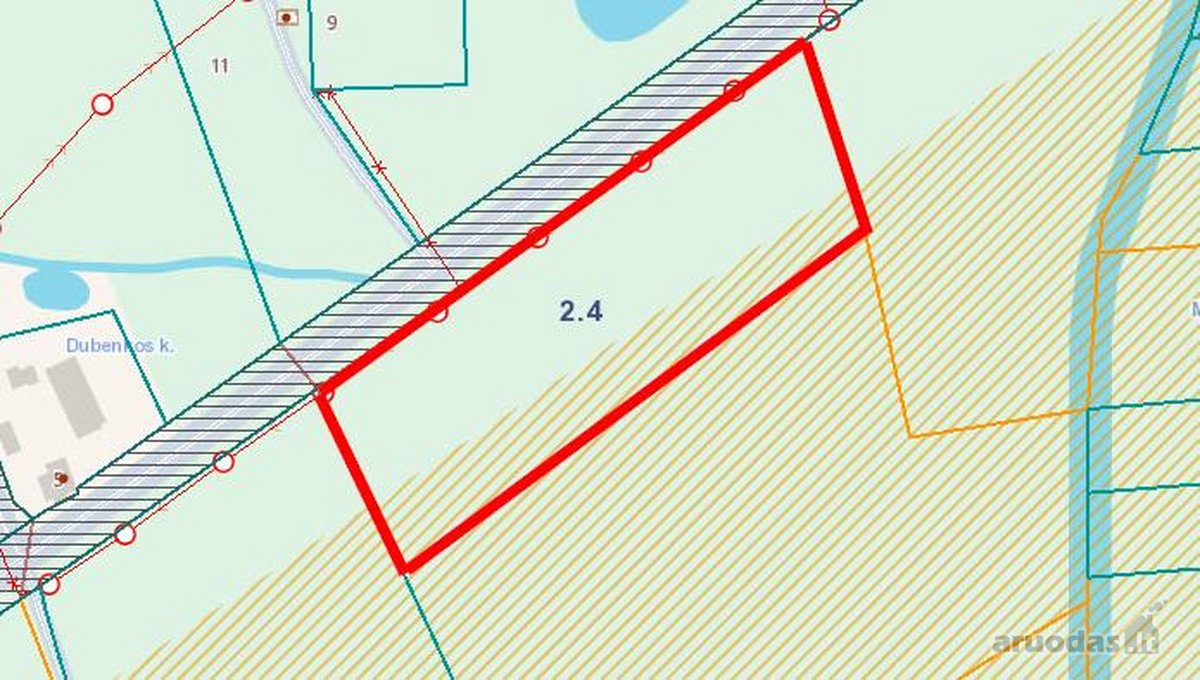 Parduodamas 1,0715 ha žemės ūkio paskirties - nuotraukos Nr. 3