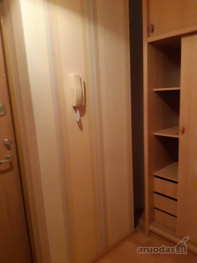 Išnuomojamas tvarkingas 1 kambario butas su