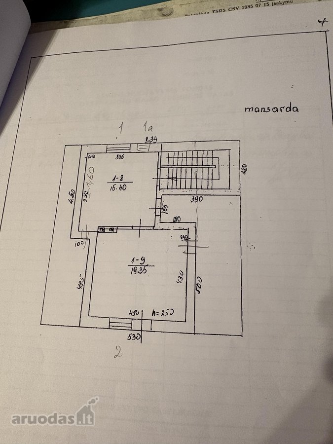 Parduodamas mūrinis namas su 27,88 a sklypu - nuotraukos Nr. 16