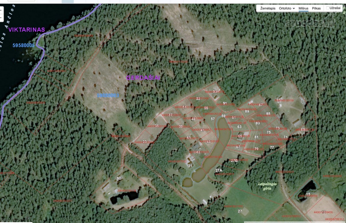 Sklypas prie Ančios ežero, 300m. nuo - nuotraukos Nr. 3
