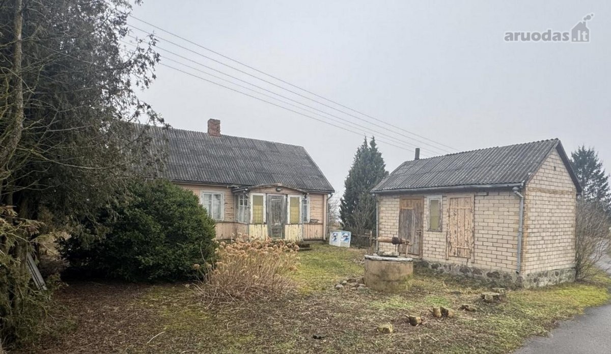 Jurbarko raj., Raudonėnų k. parduodamas namas