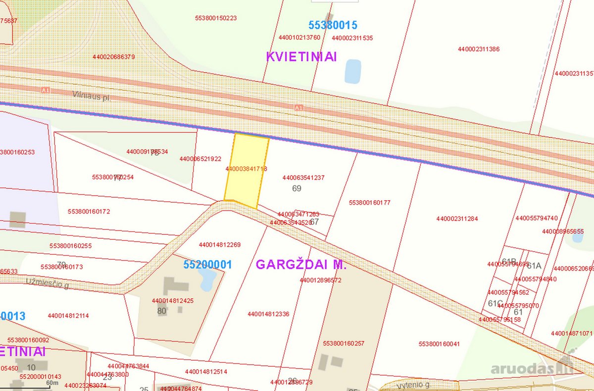 Parduodamas žemės ūkio paskirties sklypas - nuotraukos Nr. 2