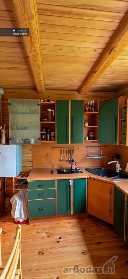Parduodama rąstinė sodyba su nuosava pakrante - nuotraukos Nr. 16
