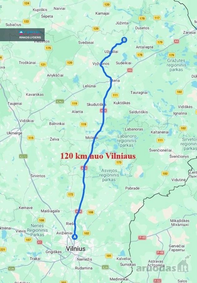 Parduodama rąstinė sodyba su nuosava pakrante - nuotraukos Nr. 26