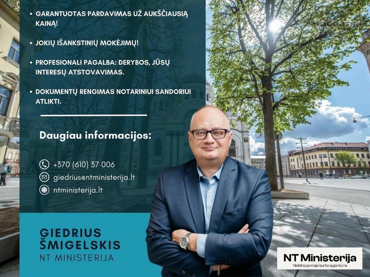 Parduodamas Pilnai Įrengtas 2 Kambarių Butas - nuotraukos Nr. 21