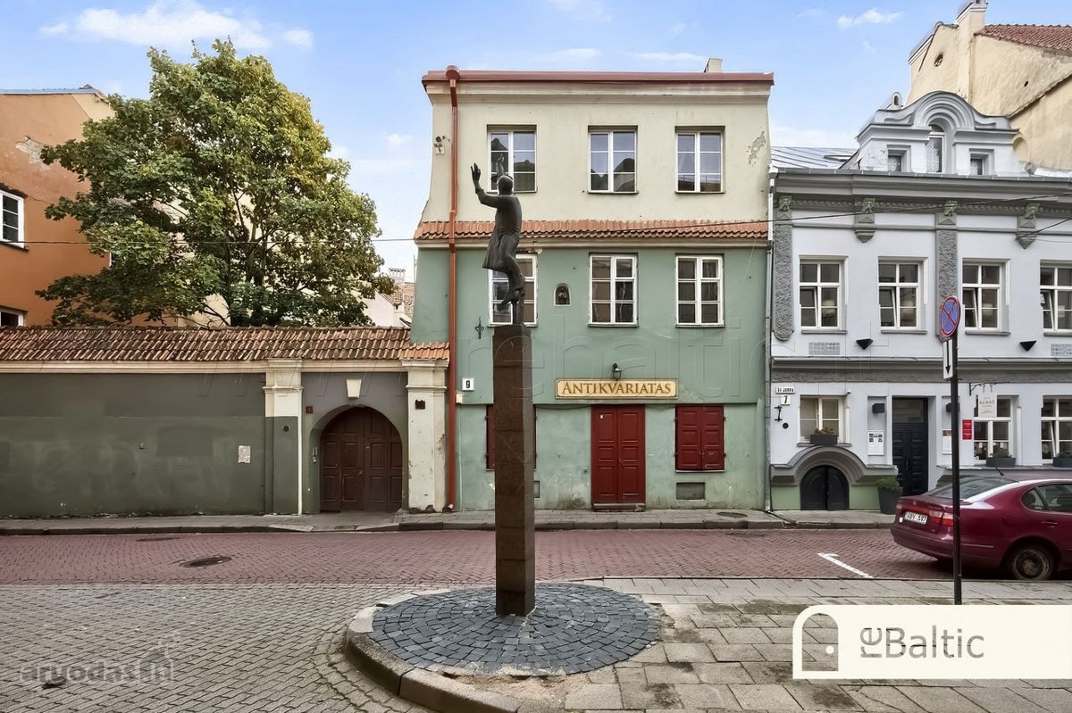 Erdvus trijų kambarių butas su vaizdais į Šv.