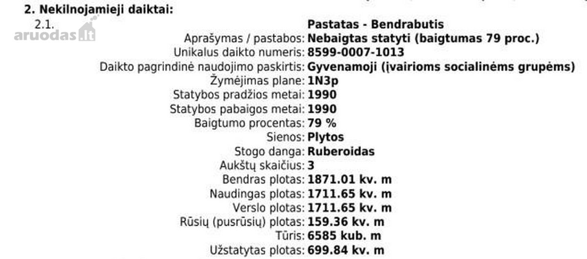Parduodamas gyvenamosios paskirties pastatas. - nuotraukos Nr. 9
