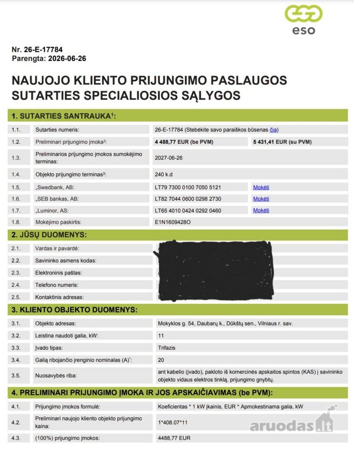 Išskirtinis sklypas su tvenkiniu ir - nuotraukos Nr. 8