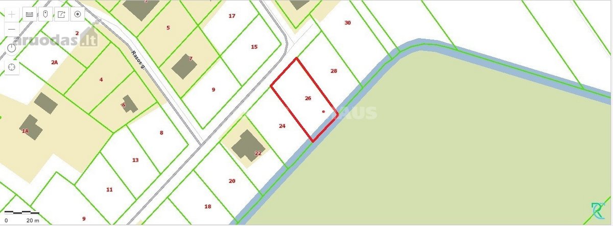 Parduodamas 8,67 arų žemės sklypas Meškių k. - nuotraukos Nr. 18