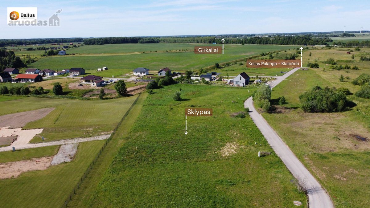 Išskirtinis 21,36 a namų valdos sklypas prie - nuotraukos Nr. 5