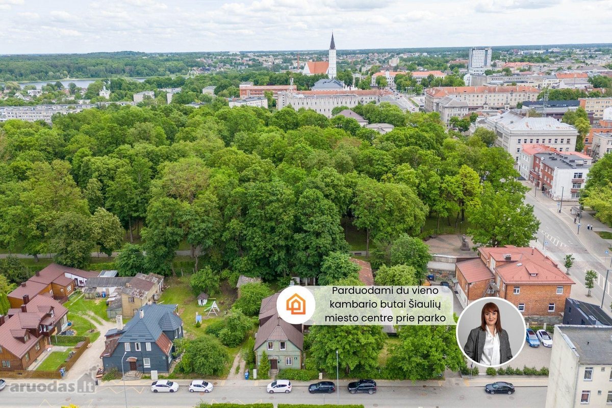 Parduodami Du Butai Su Žemės Sklypu Šiaulių