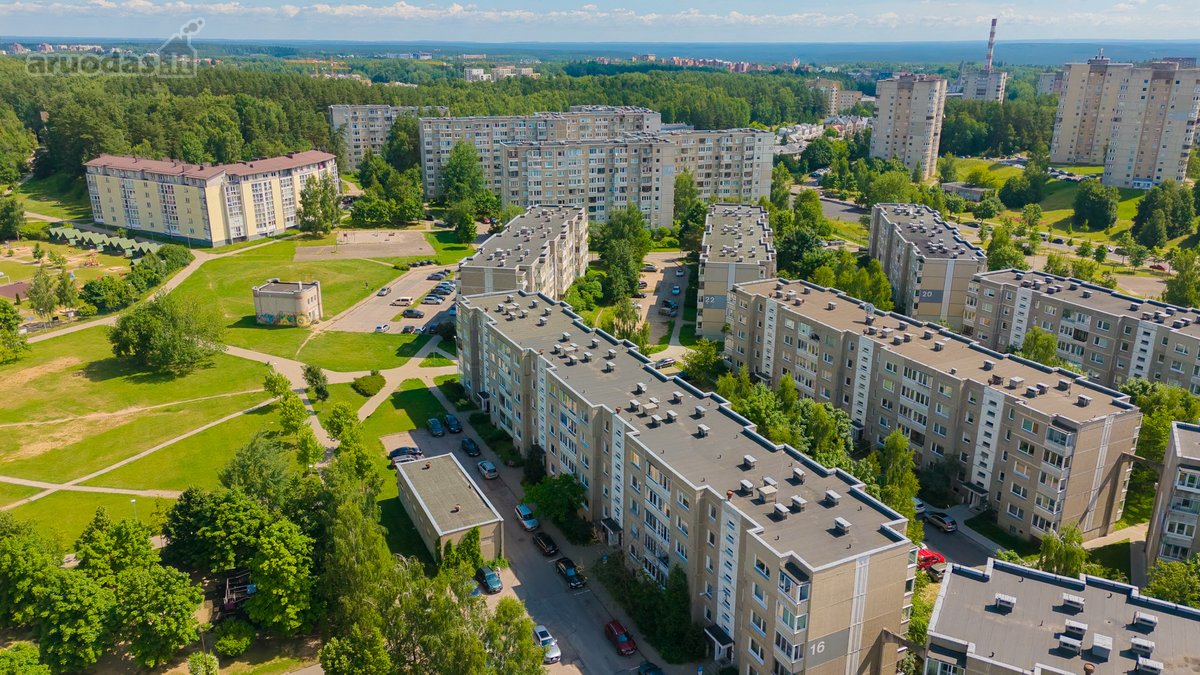 Saulėtas, Tvarkingas Butas Žalumos Apsuptyje