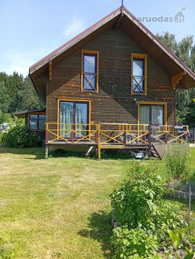 Parduodama Rąstinio Sodo Namo Šalia Miško 1/2