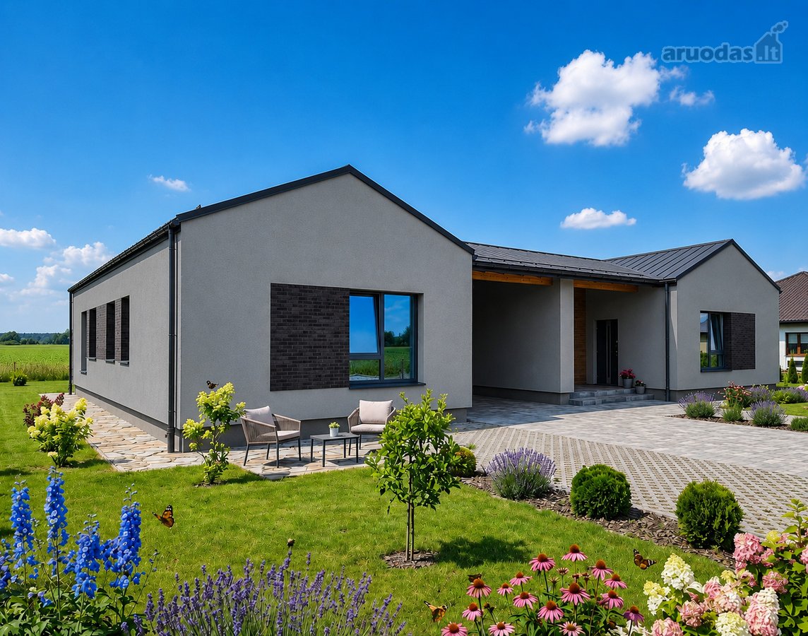 Parduodami A++ Naujos Kartos Dvibučiai Namai