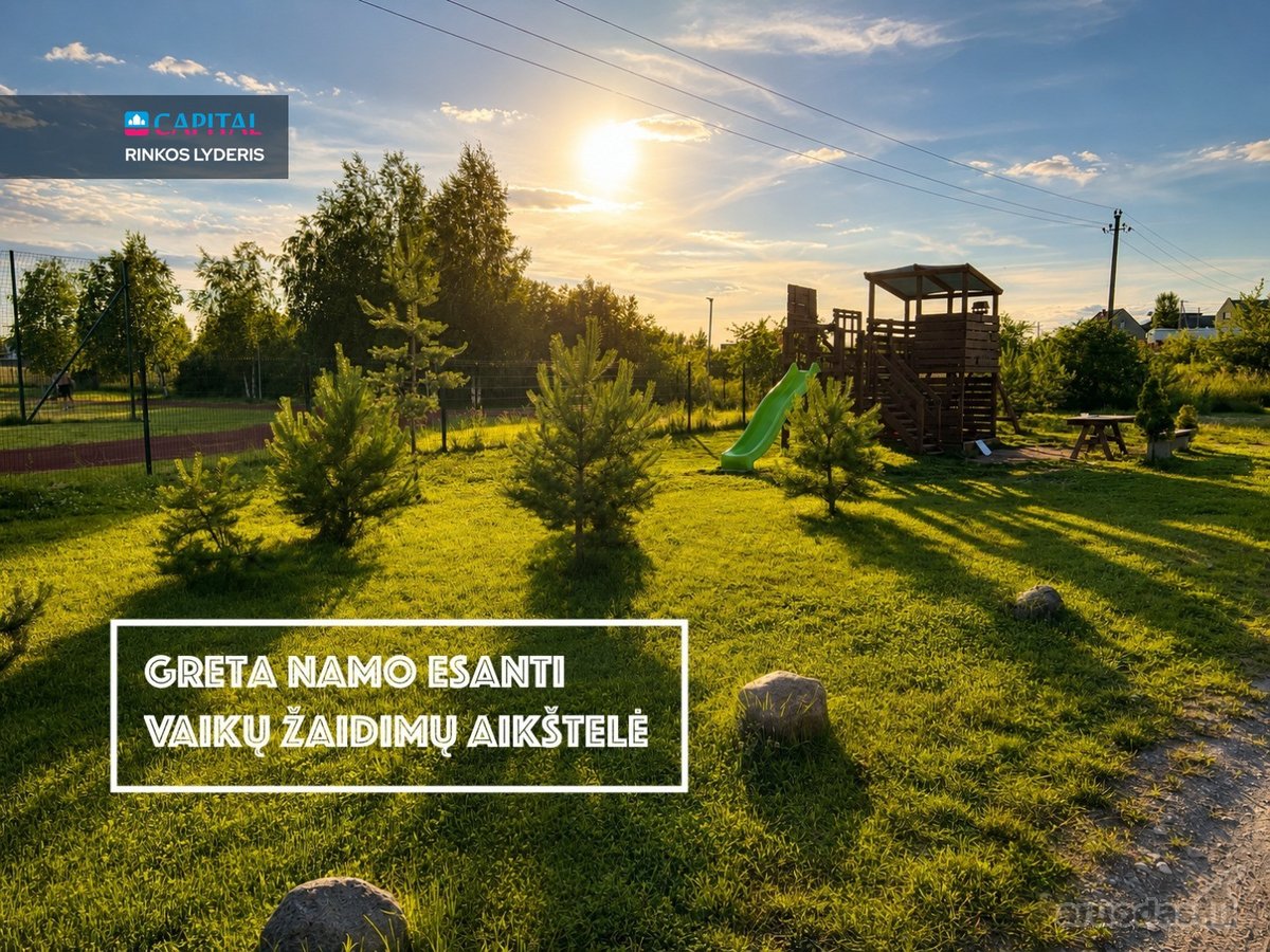 Parduodamas jaukus 4 kambarių kotedžas - nuotraukos Nr. 27