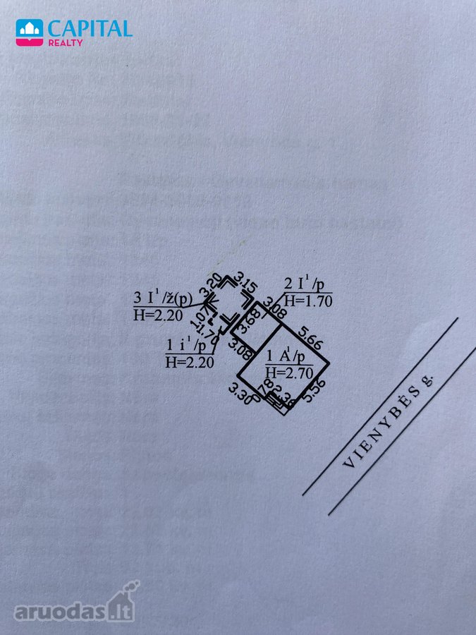 Namas Vilkaviškio Centre, Vienybės G. 1 - nuotraukos Nr. 22