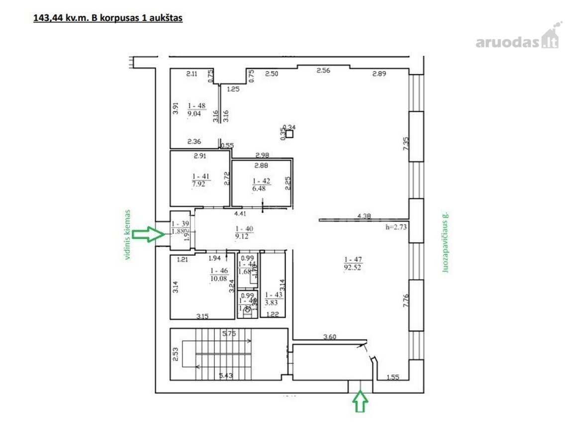 Nuomojamos komercinės patalpos Ibc verslo - nuotraukos Nr. 6