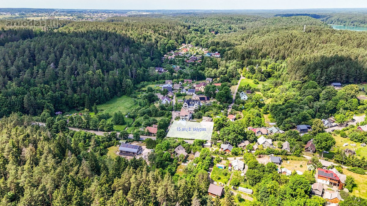 Parduodamas 15 arų namų valdos sklypas