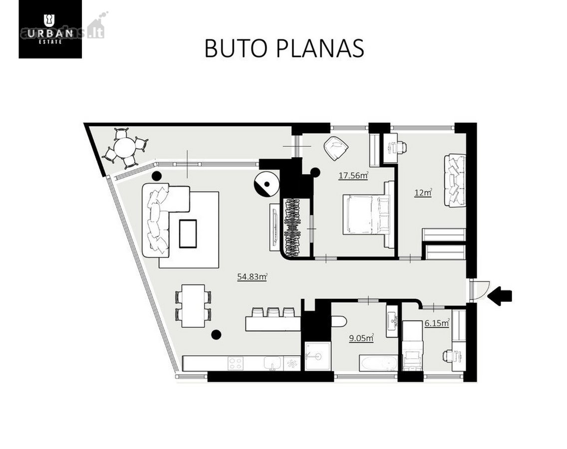 Erdvus, Stilingai Ir Kokybiškai Įrengtas - nuotraukos Nr. 26