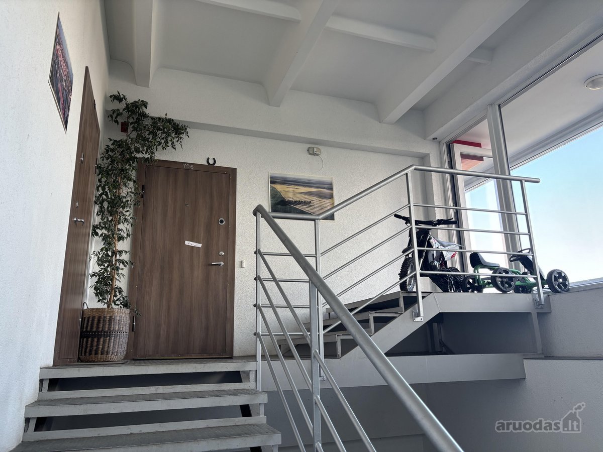 62 m² loftas su 35 m² terasa ir vaizdu į - nuotraukos Nr. 12