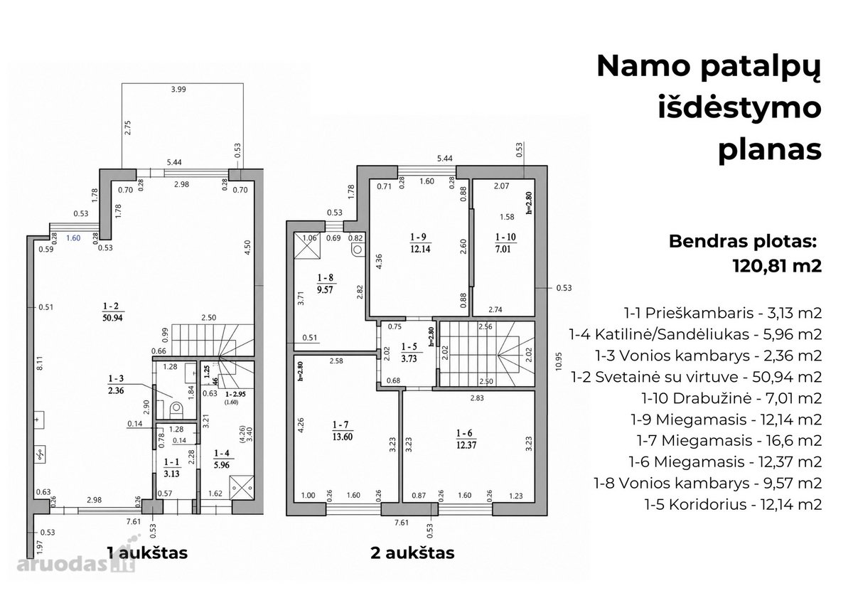 Daugiau Erdvės Gyvenimui. Namai Jūsų Šeimai - nuotraukos Nr. 31