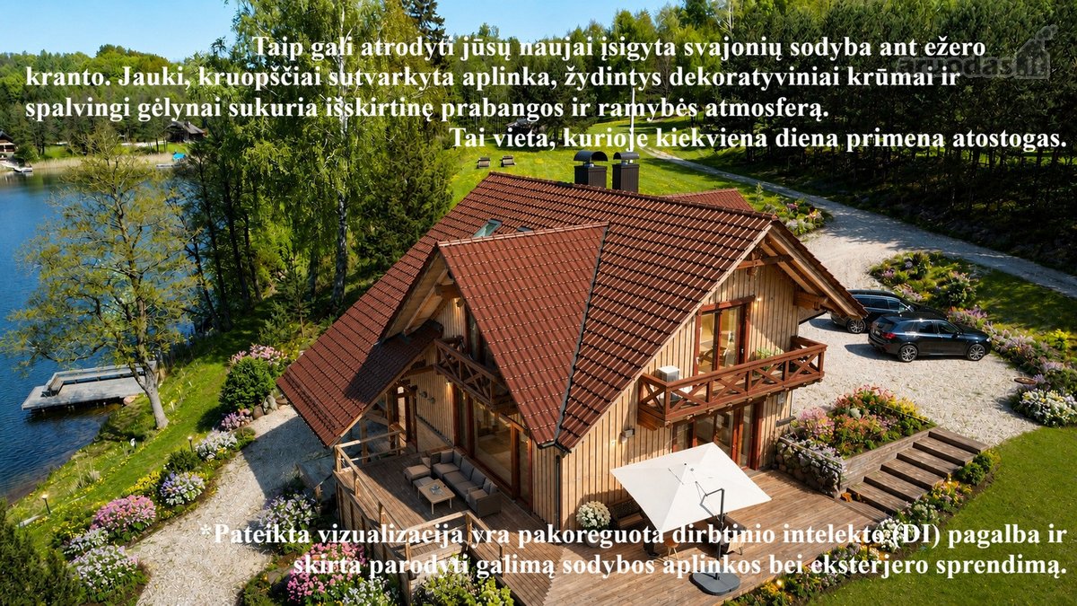 Privati poilsio oazė gamtos apsuptyje –