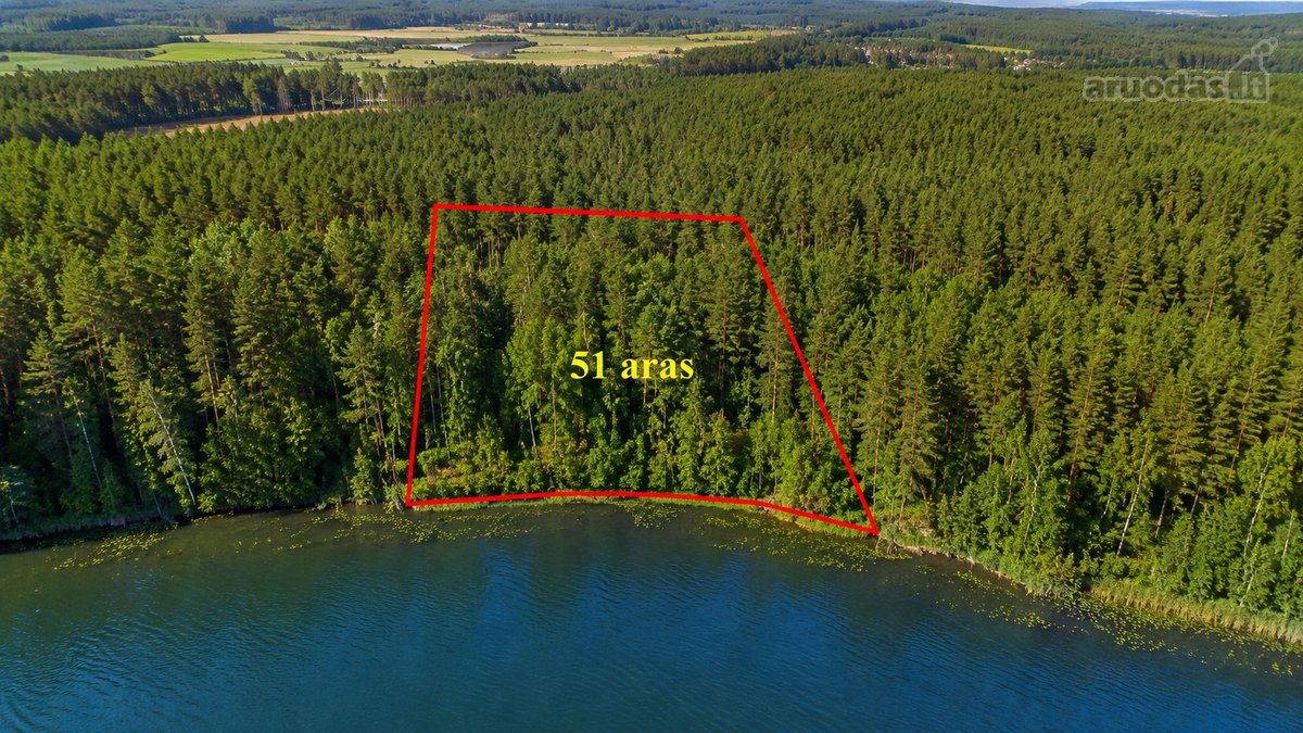 Parduodamas 50,92 arų žemės sklypas,