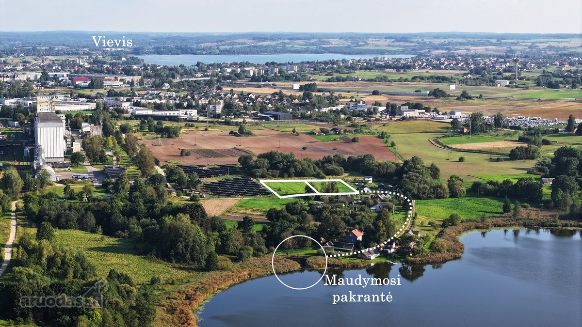 Parduodami namų valdos sklypai šalia Vievio,