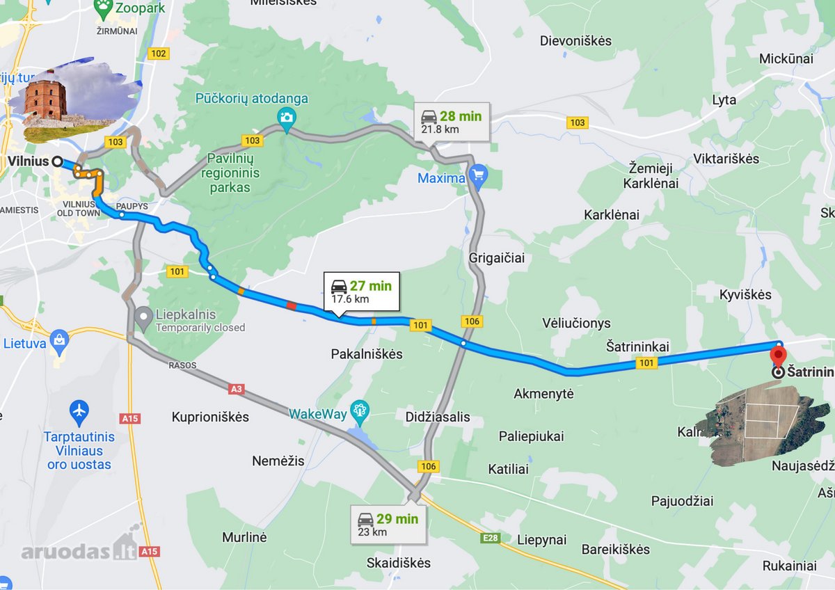 Šalia Vilniaus, vos ~17 kilometrų nuo - nuotraukos Nr. 16