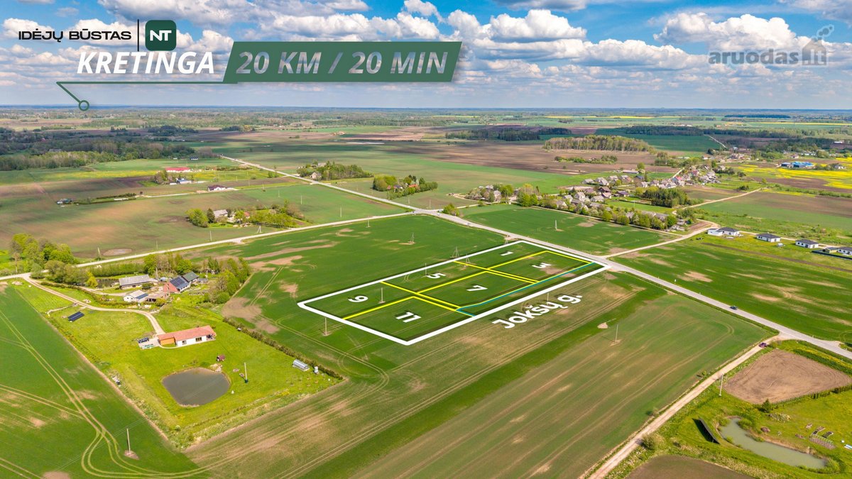 Parduodami 30 Arų Namų Valdos Sklypai - nuotraukos Nr. 2