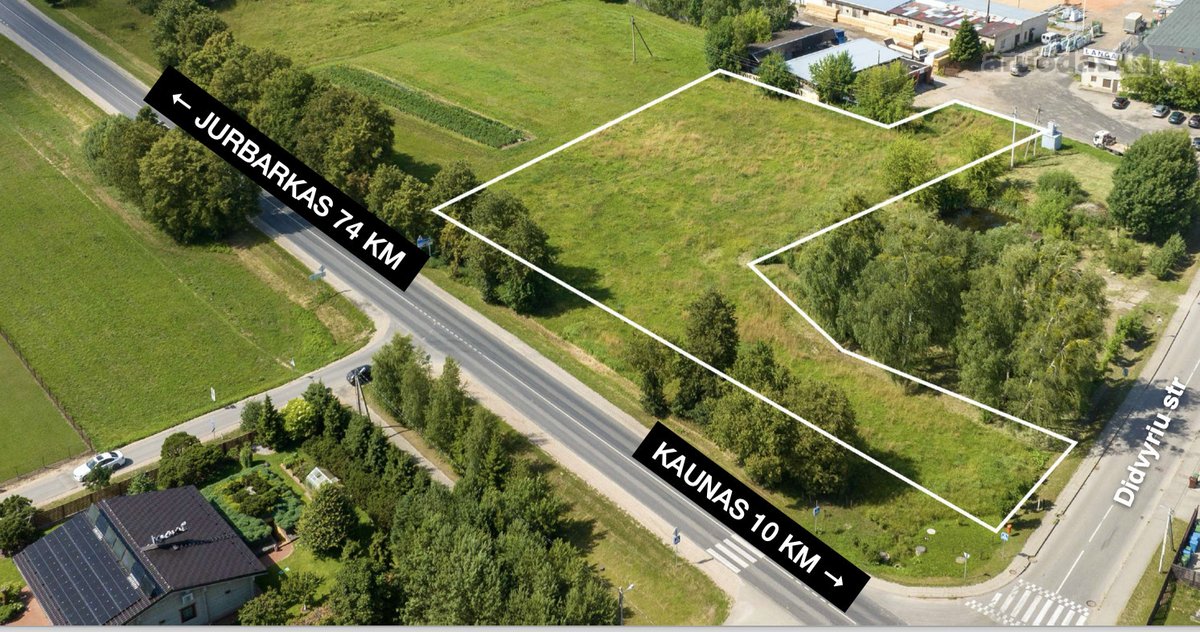 Parduodamas komercinės paskirties žemės - nuotraukos Nr. 2