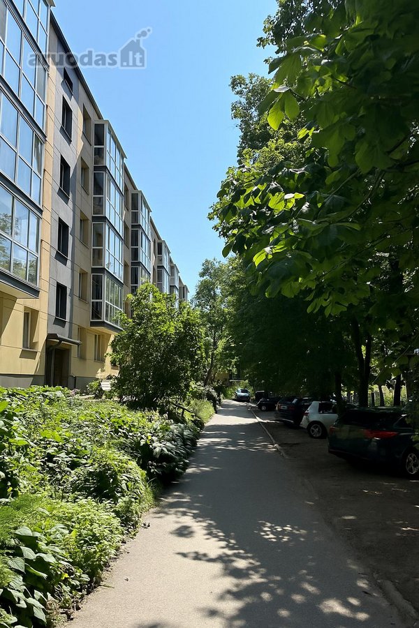 Butas įsikūręs renovuotame name, ramioje ir