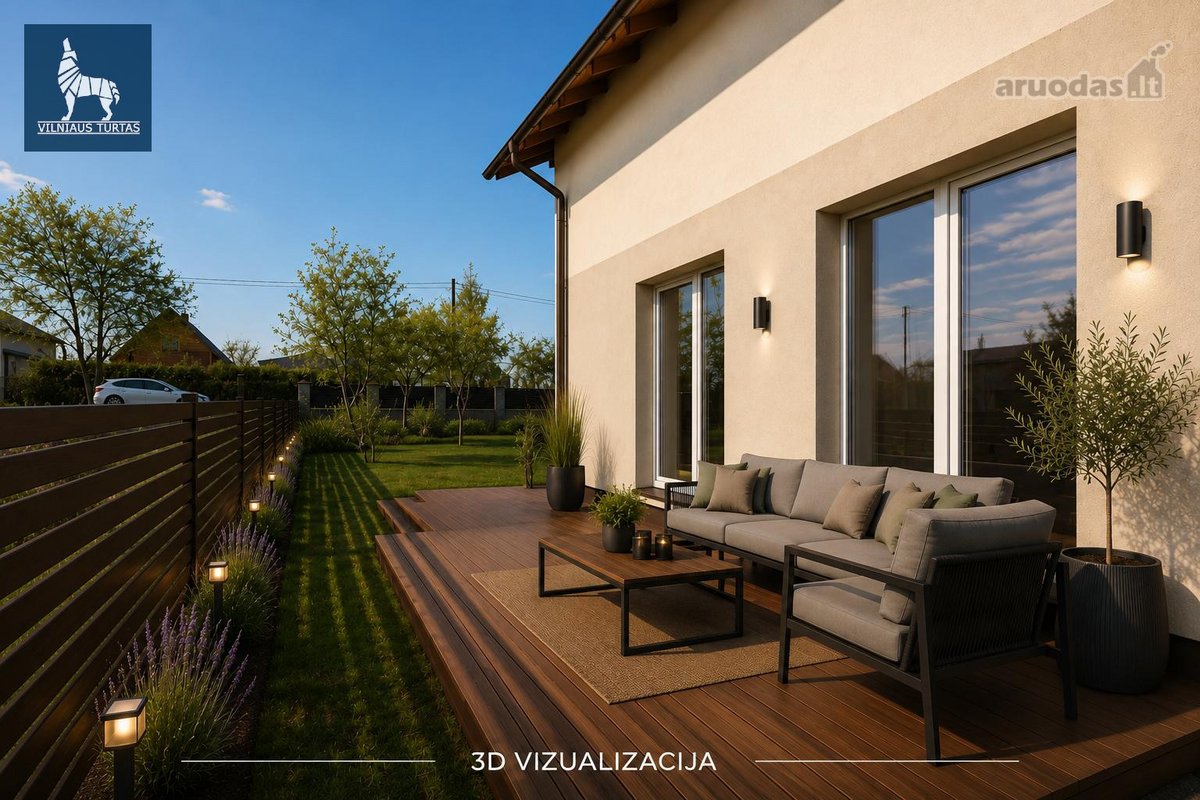 Parduodamas Visas Dvibutis Namas Karklėnuose - nuotraukos Nr. 26