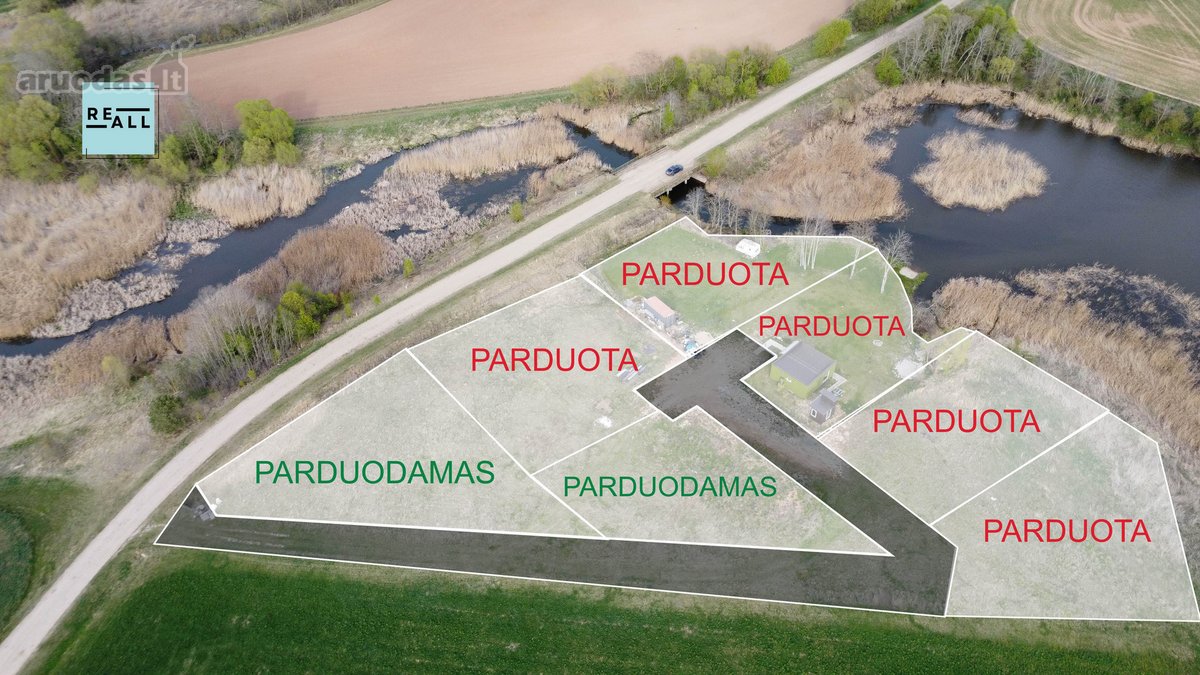 Parduodami Namų Valdos Sklypai – Tvenkinio G.