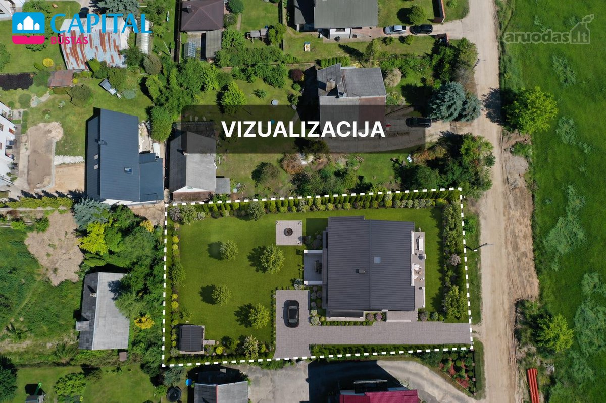 Parduodamas 175 Kv. M. Dalinės Apdailos Namas - nuotraukos Nr. 19