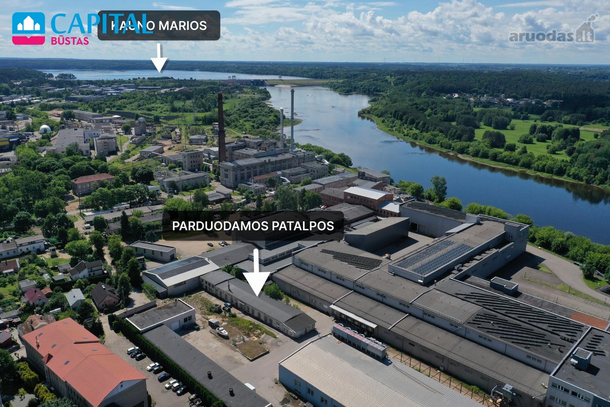 Parduodamos Gamybinės / Sandėliavimo Patalpos