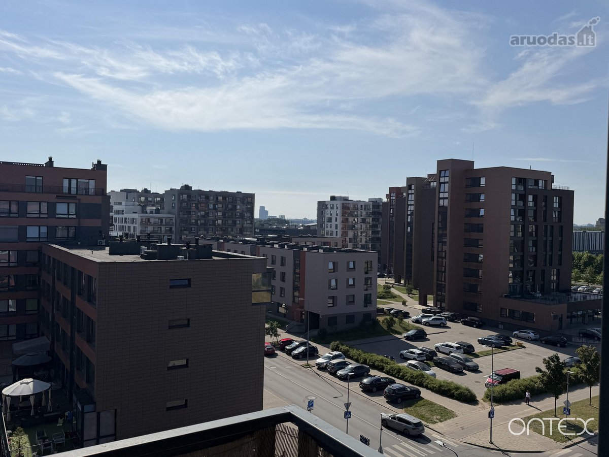 Parduodamas erdvus butas su miesto panorama. - nuotraukos Nr. 6
