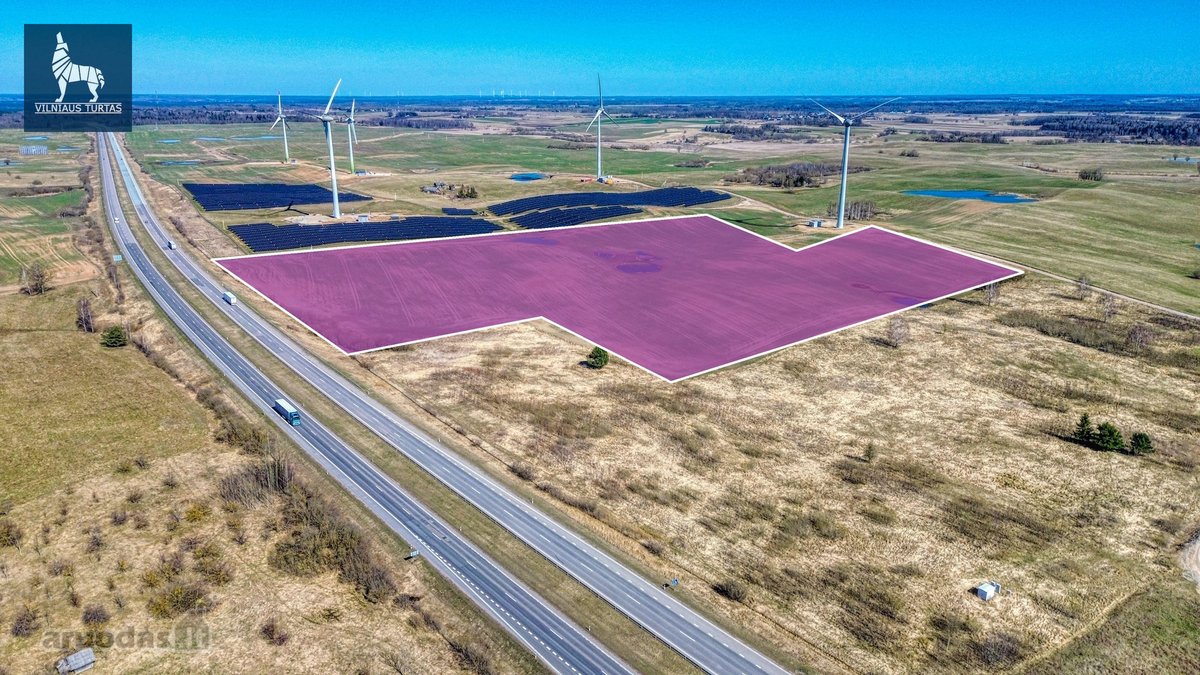 Parduodami du su automagistrale A2 Vilnius
