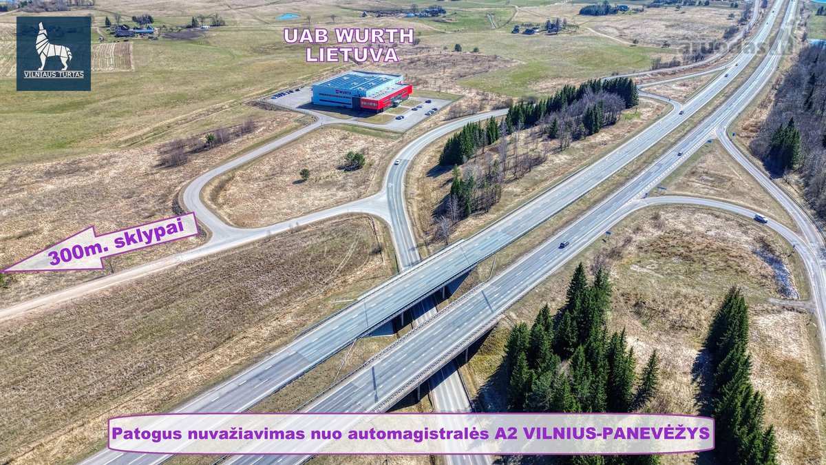 Parduodami du su automagistrale A2 Vilnius - nuotraukos Nr. 4