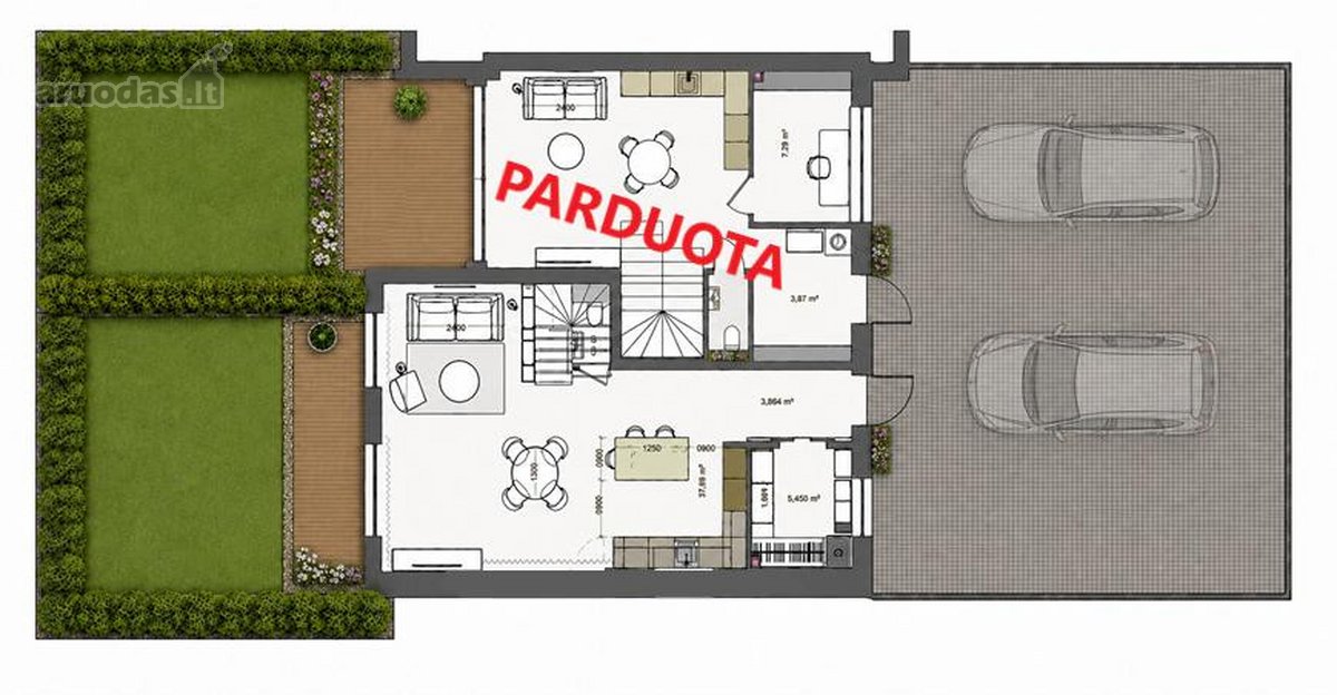Paskutinis miesto namas su privačiu kiemu - nuotraukos Nr. 8